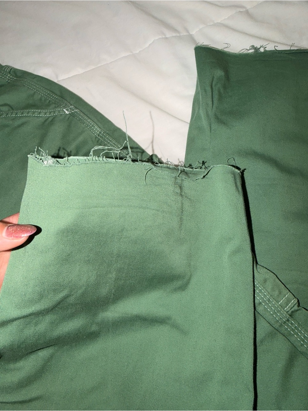 Dickies Olive Green Straight-Leg Chinos - Picture 2 of 7